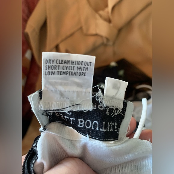 Vintage Sheer Black Gown - Picture 10 of 11